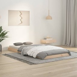 vidaXL vidaXL Rama łóżka, 90 x 200 cm, lite drewno sosnowe
