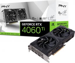 Karta graficzna PNY GeForce RTX 4060 Ti Verto Dual Fan 8GB GDDR6 (VCG4060T8DFXPB1)