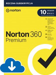 Norton 360 Premium na 10 urządzeń na 36 miesięcy (21441559)