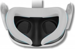 Vortex Virtual Reality Silikonowa ochronka na twarz do Meta Quest 3 | Szara