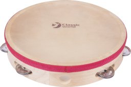 Classic World EDU Instrument Muzyczny Tamburyn 25 cm