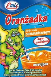Emix Emix Oranżada o smaku pomarańczowym 16 g