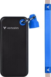 Dysk zewnętrzny SSD Verbatim Pocket 1TB Czarno-niebieski (32191)