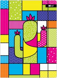 Teczka z gumką A+ Pop kaktus HAPPY COLOR