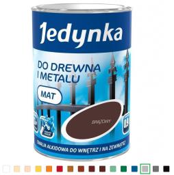 Jedynka Emalia alkidowa Jedynka popielaty 0,9L