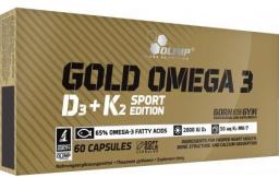 Olimp Gold Omega 3 D3+K2 Sport Edition 60 kaps