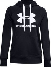 Under Armour Bluza damska Rival Fleece Logo Hoodie Czarna r. S