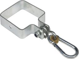 KBT Obejma metalowa kwadratowa do huśtawek 9x9cm