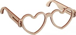 Mr.Playwood Mr.Playwood Drewniany Model Puzzle 3D Okulary Serce