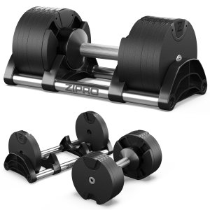 Zipro Hantla z regulowanym obciążeniem ROUND 24 kg 1