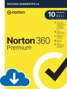Norton 360 Premium na 10 urządzeń na 12 miesięcy  (21408237) 1