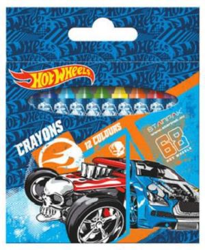 Starpak Kredki świecowe Hot Wheels (337290) 1