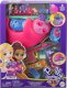 Figurka Mattel Polly Pocket Kompaktowa Torebka Rodzina Leniwców Zestaw (HRD40) 1