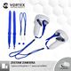 Vortex Virtual Reality Paski, uchwyty z silikonu do kontrolerów, model II, Oculus Quest 2 Niebieski 7